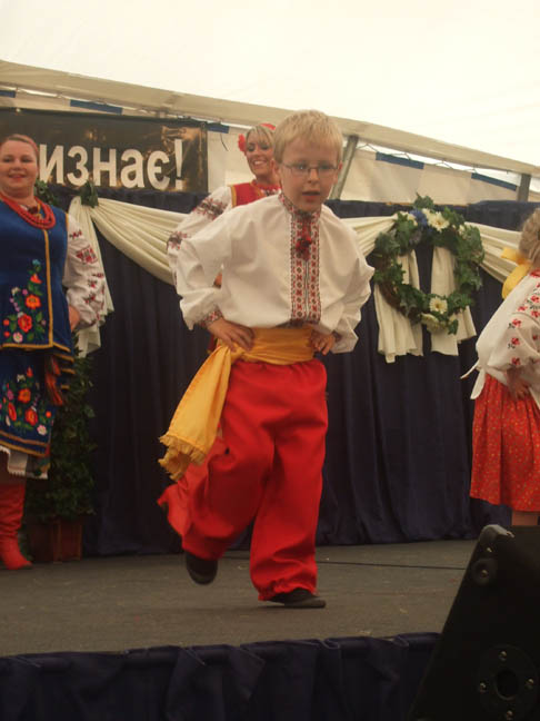 Symenyatko performing at his first Zdvyh